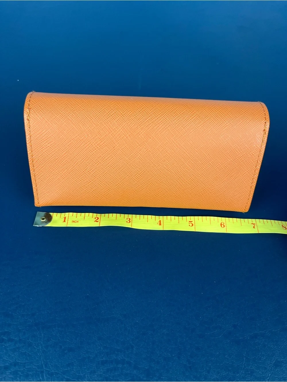 Tory Burch glasses case saffiano leather
